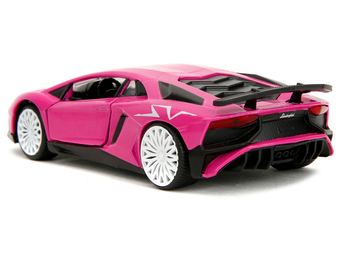 Lamborghini Aventador SV Pink "Pink Slips" Series 1/32 Diecast Model Car by Jada-4