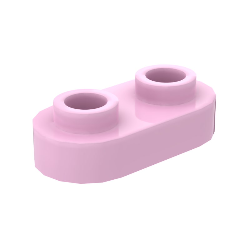 1×2 Rounded Plate w/ Open Stud – Pack of 10 – LEGO® Compatible – Choose Color 14