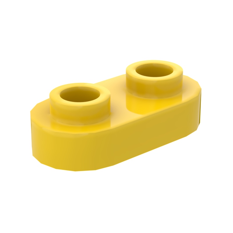 1×2 Rounded Plate w/ Open Stud – Pack of 10 – LEGO® Compatible – Choose Color 6