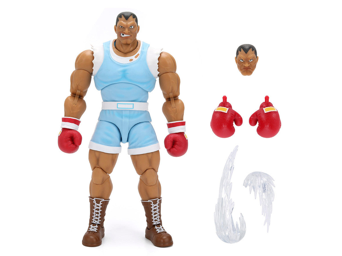 Balrog Ultra Street Fighter II action figure alternate hands and head