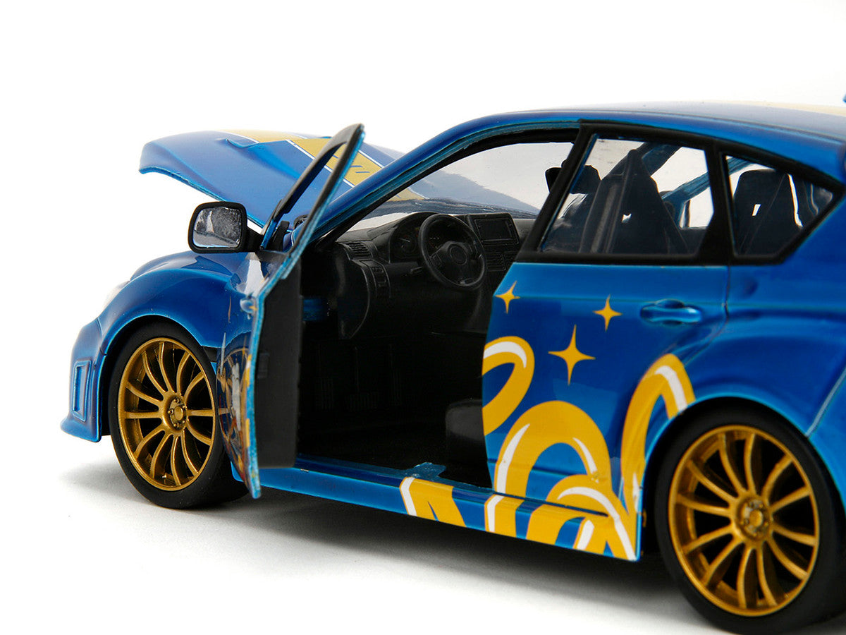 Subaru 2012 Impreza WRX STI Blue Metallic with Graphics and Sonic