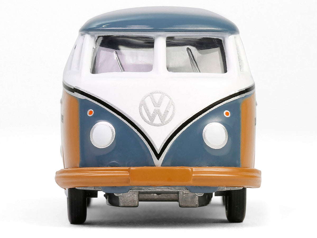 1964 Volkswagen Panel Van "Goodyear" Gray and White with Tan Graphics "Club Vee-Dub" Series 20 1/64 Diecast Model Car by Greenlight-2