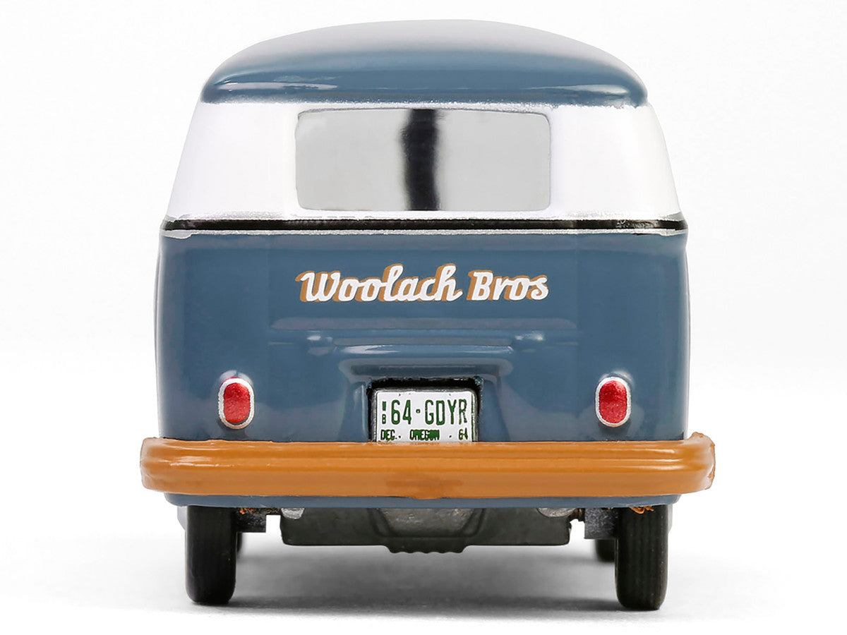 1964 Volkswagen Panel Van "Goodyear" Gray and White with Tan Graphics "Club Vee-Dub" Series 20 1/64 Diecast Model Car by Greenlight-3