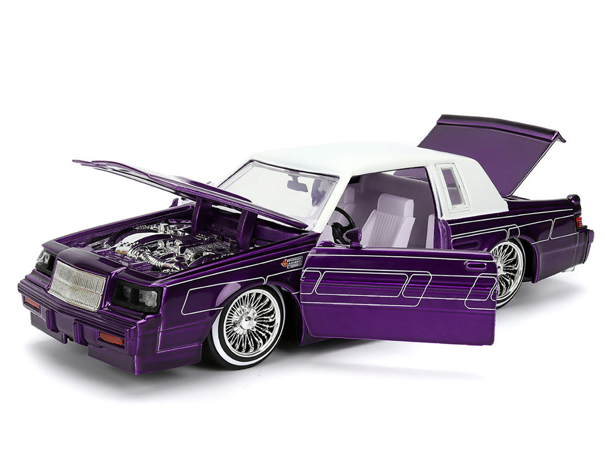 おすすめ Grand 1987 Buick National and Graphics with Purple Candy ミニカー
