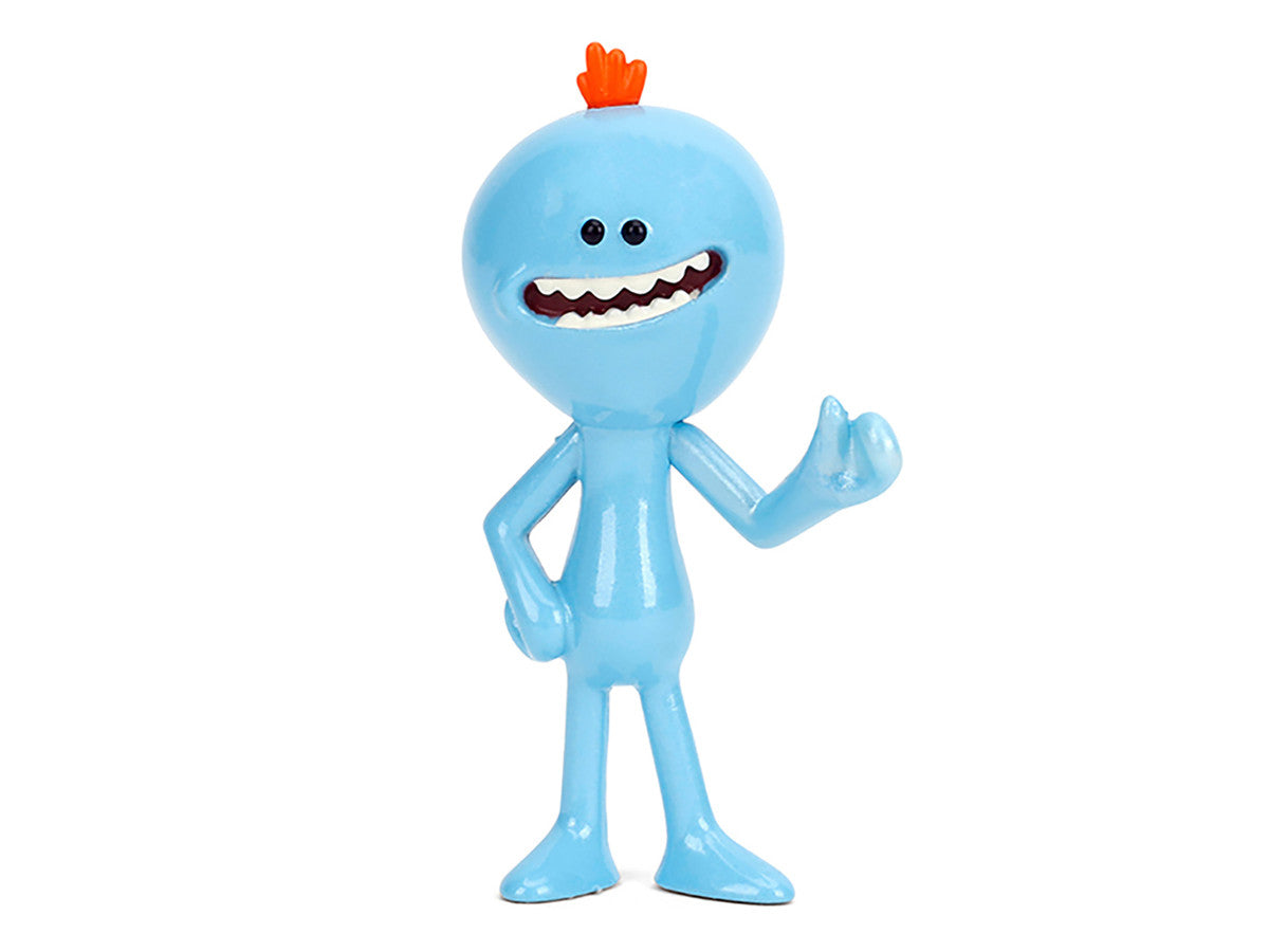 Set of 4 Diecast Figures "Rick and Morty" (2013-Current) TV Series "Metalfigs" Series Diecast Models by Jada-3