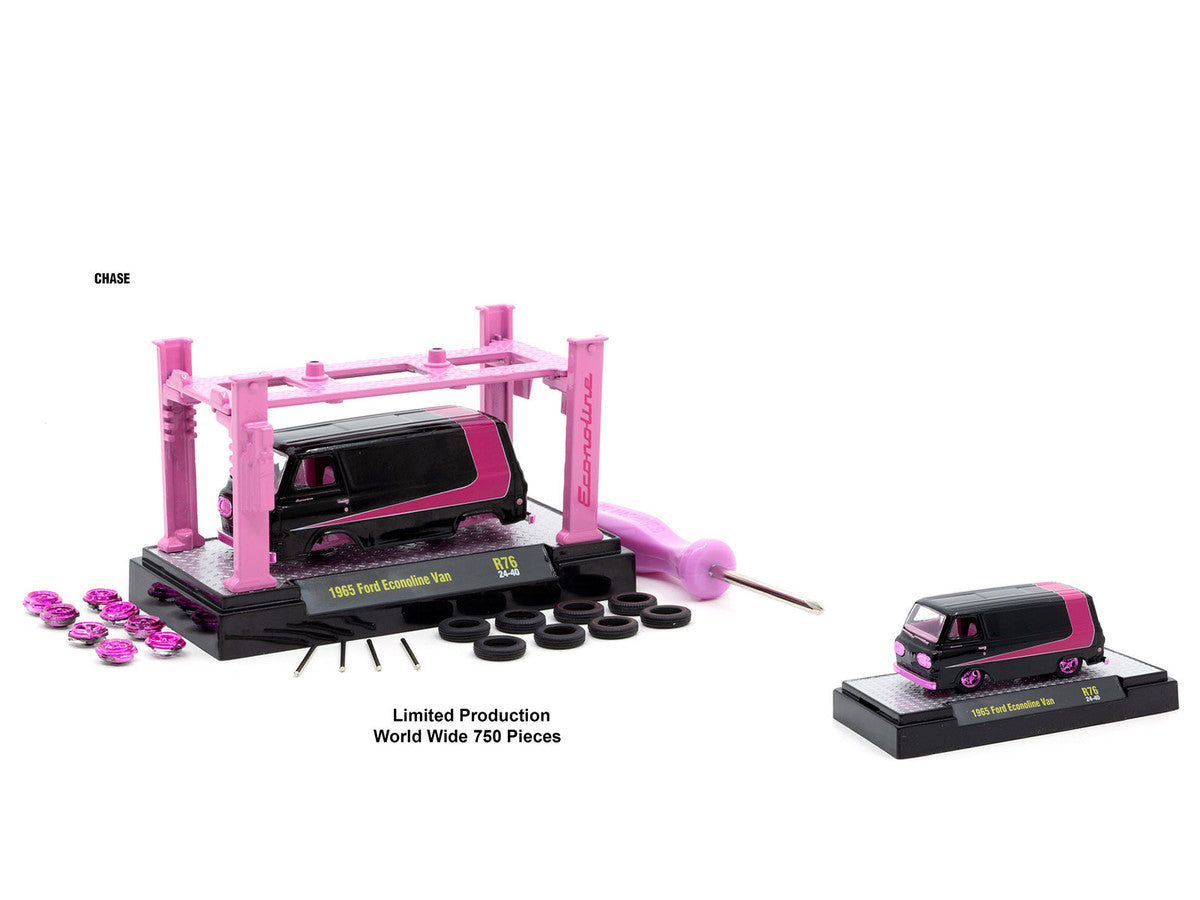 Model Kit 3 piece Car Set Release 76 Limited Edition to 9600 pieces Worldwide 1/64 Diecast Model Cars by M2 Machines-0