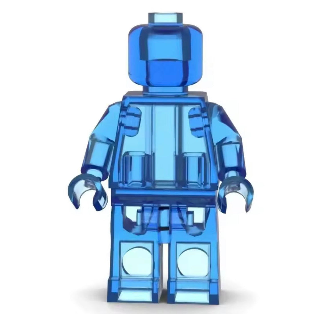 Set of 12 Transparent Minifigures – Clear Minifigs (Adult Builds & Display-Grade) for Lego 9