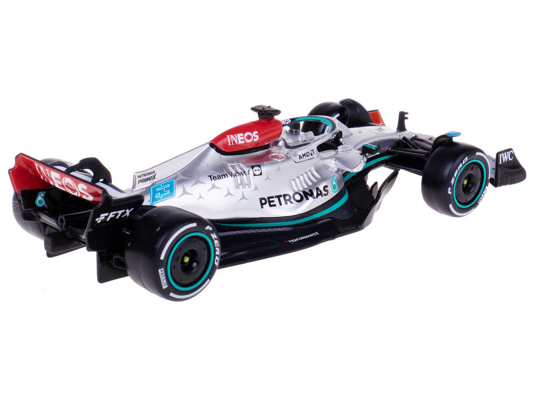 Mercedes-AMG F1 W13 E Performance #63 George Russell "F1 Formula One World Championship" (2022) 1/43 Diecast Model Car by Bburago-2