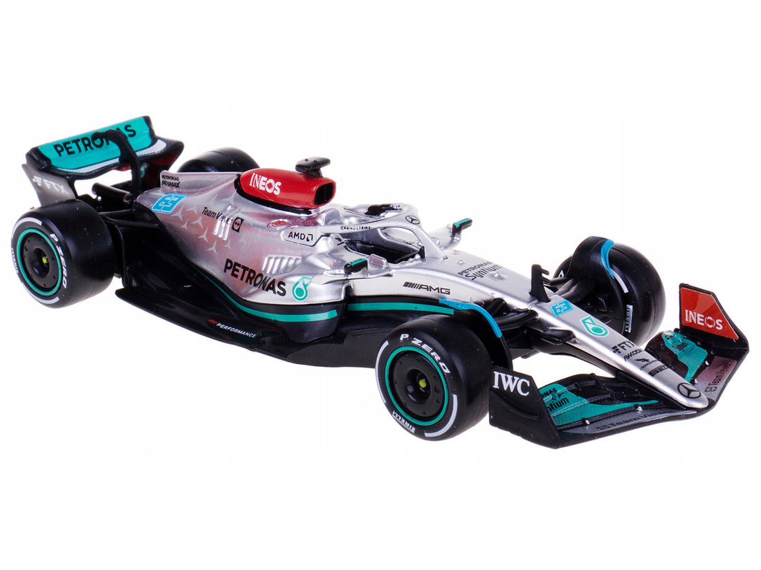 Mercedes-AMG F1 W13 E Performance #63 George Russell "F1 Formula One World Championship" (2022) 1/43 Diecast Model Car by Bburago-1