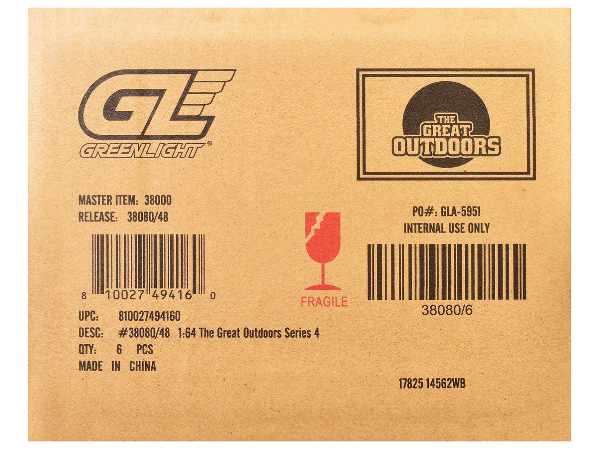 The Great Outdoors Series 4 Set of 6 pieces 1/64 Diecast Model Cars by Greenlight 2