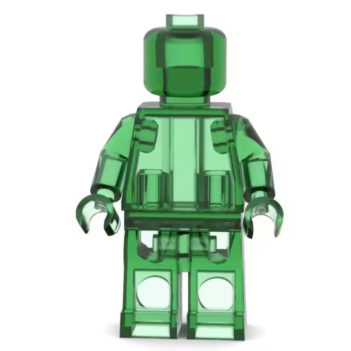 Set of 12 Transparent Minifigures – Clear Minifigs (Adult Builds & Display-Grade) for Lego 8