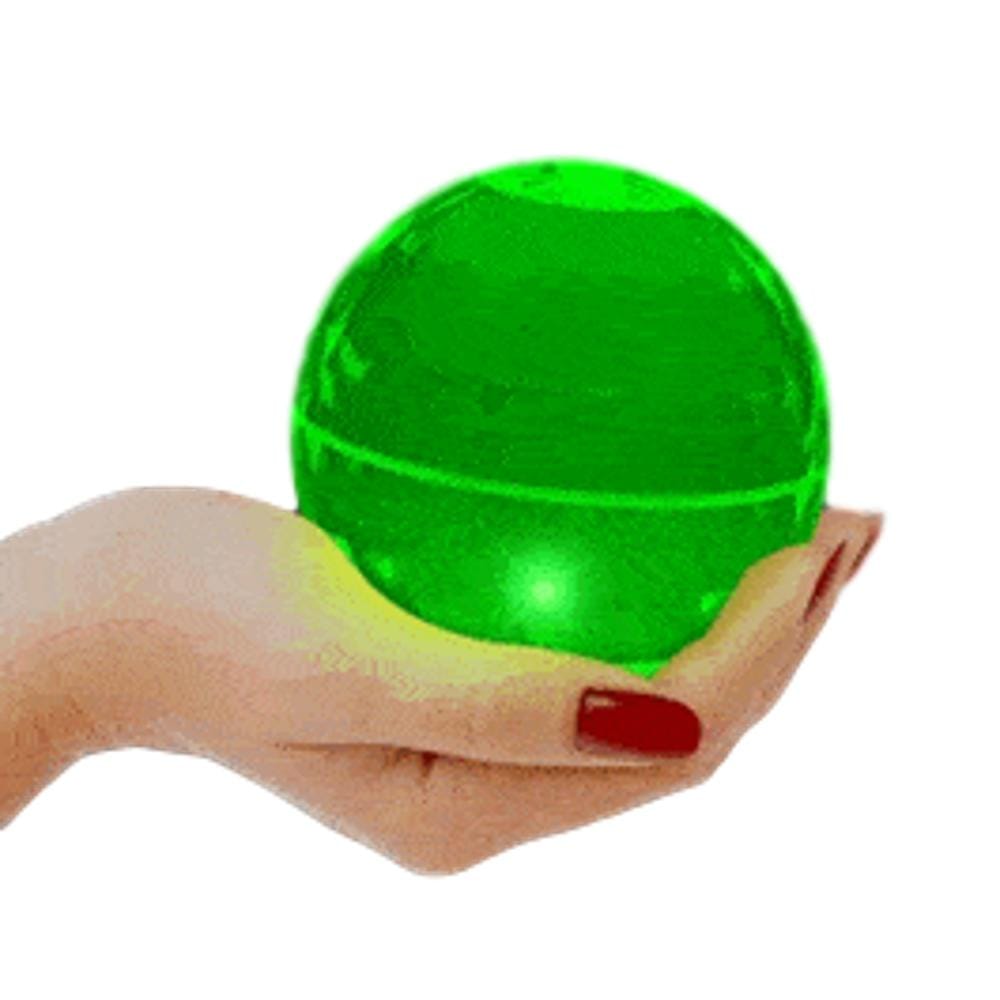 4 Inch LED Super Bounce Ball Green-0