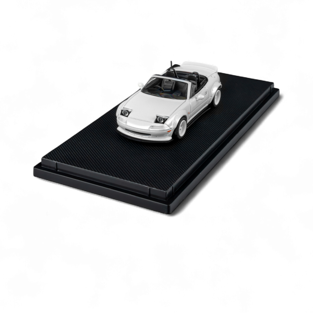 Custom MX5 Rocket Bunny - Metallic White 1:64 by Microturbo  7