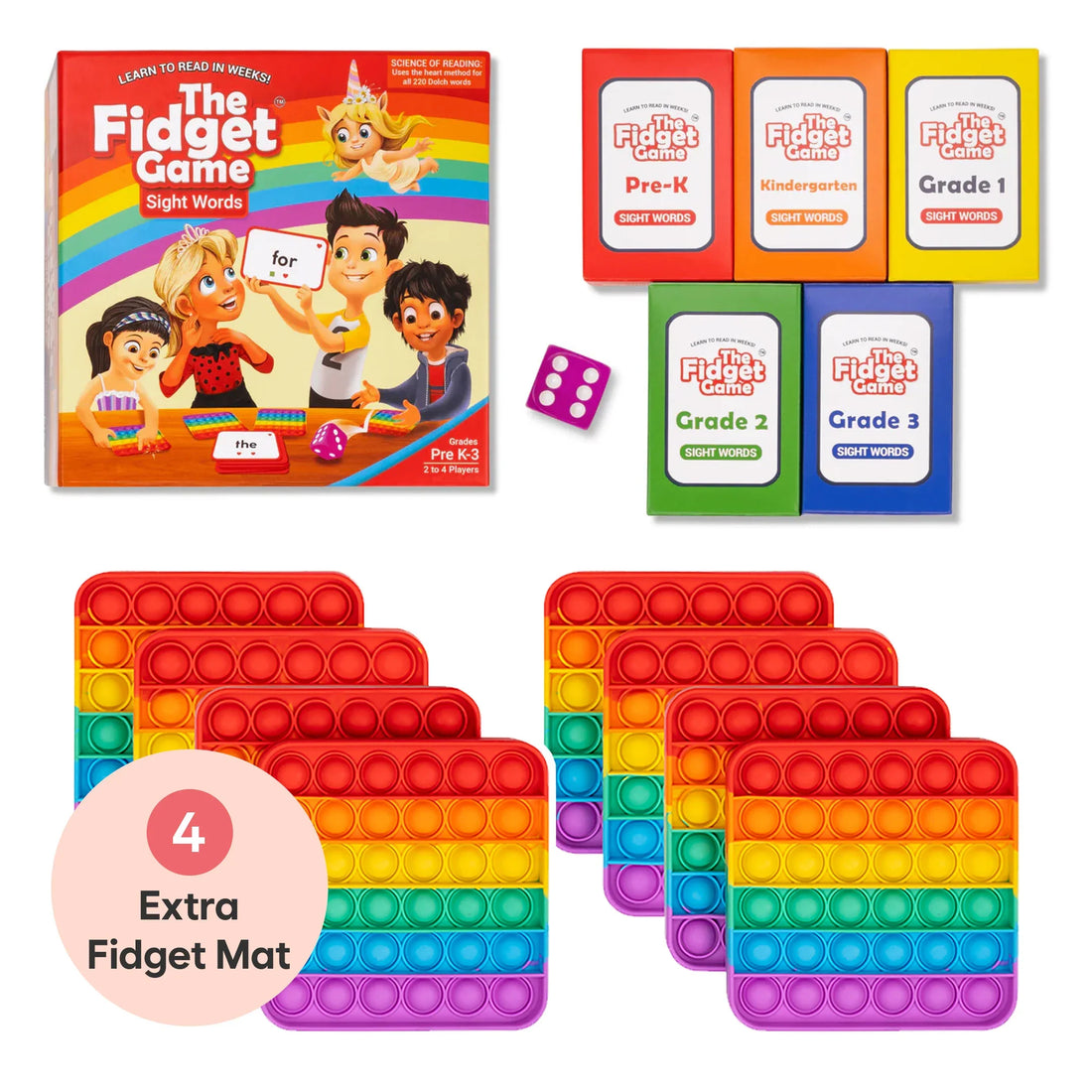 The Fidget Game: Sight Words Edition 7