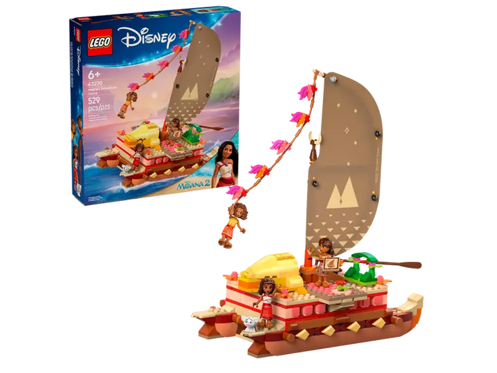 LEGO 43270 Disney Moana's Adventure Canoe 2