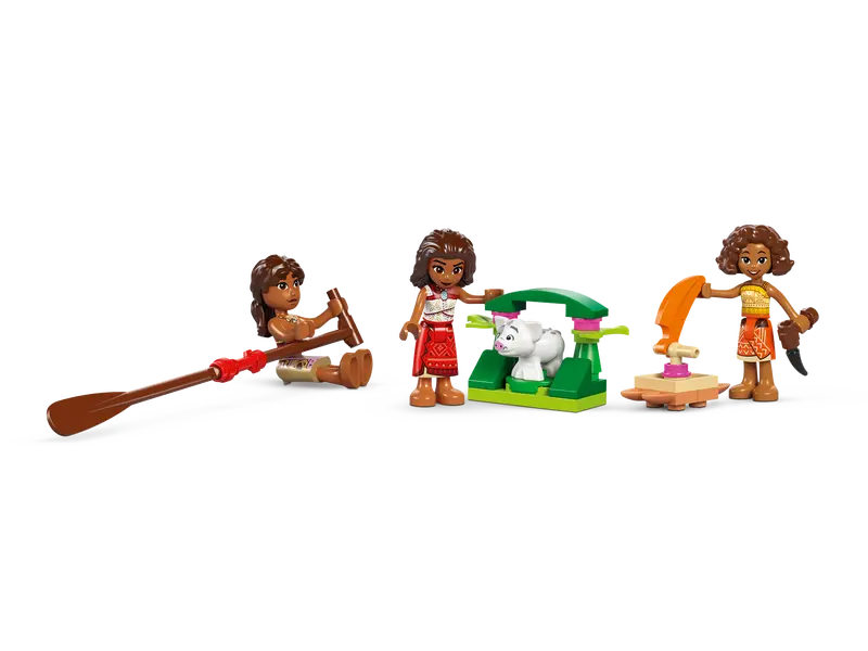 LEGO 43270 Disney Moana's Adventure Canoe 3