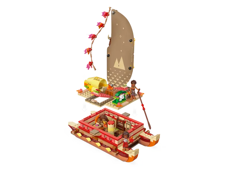 LEGO 43270 Disney Moana's Adventure Canoe 4