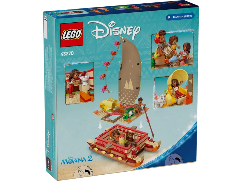 LEGO 43270 Disney Moana's Adventure Canoe 9