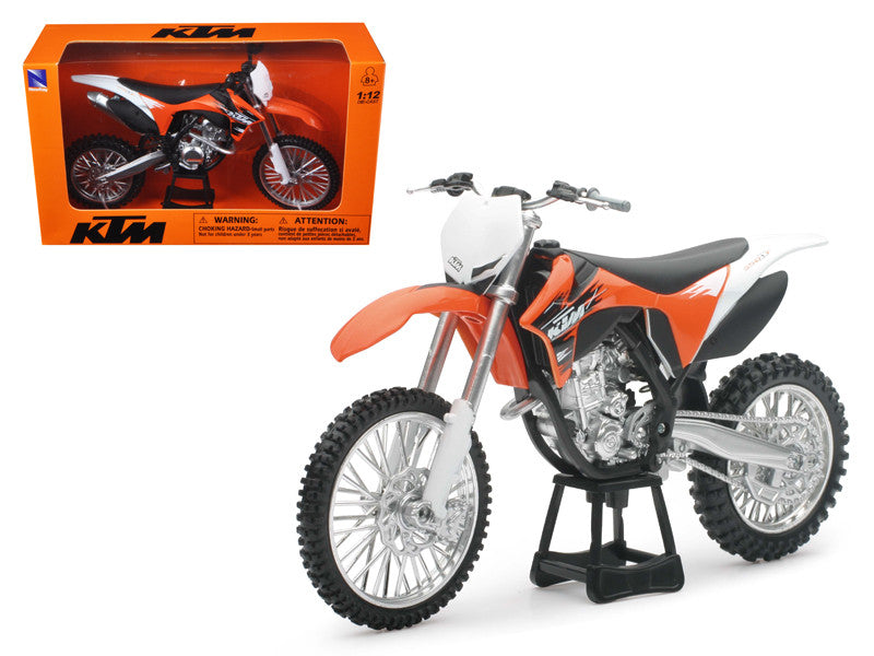 2011 KTM 350 SX-F Orange Dirt Bike Motorcycle 1/12 by New Ray-0