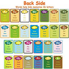 Alphabet Water Coloring Cards with 2 Magic Water Pens 3