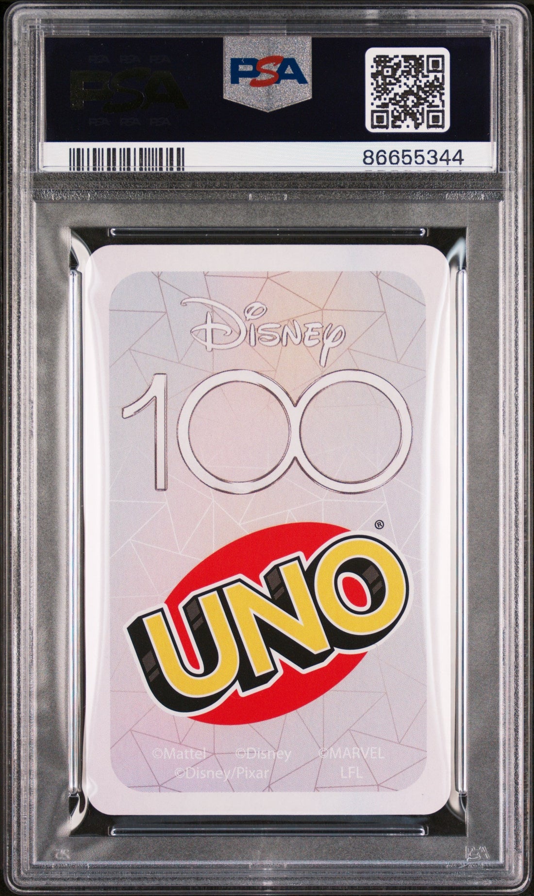 2023 UNO DISNEY 100 BLACK PANTHER BLUE 1 PSA 9 2