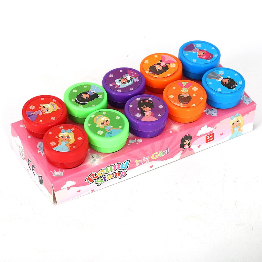 10 Pcs Toy Stamp Set for Kids 11