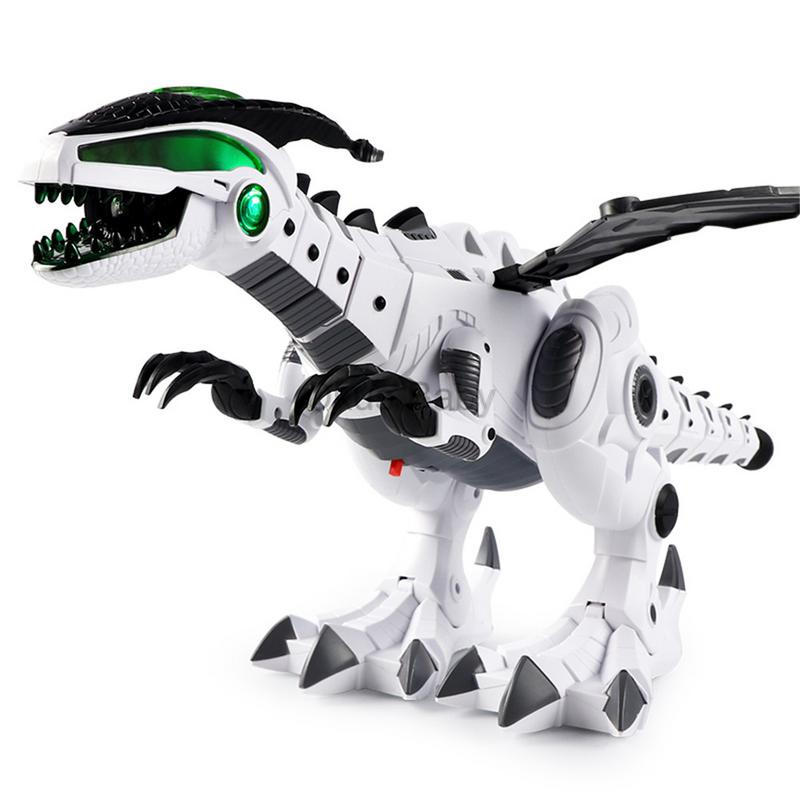 White Spray Electric Dinosaur Mechanical Pterosaurs Toy 4