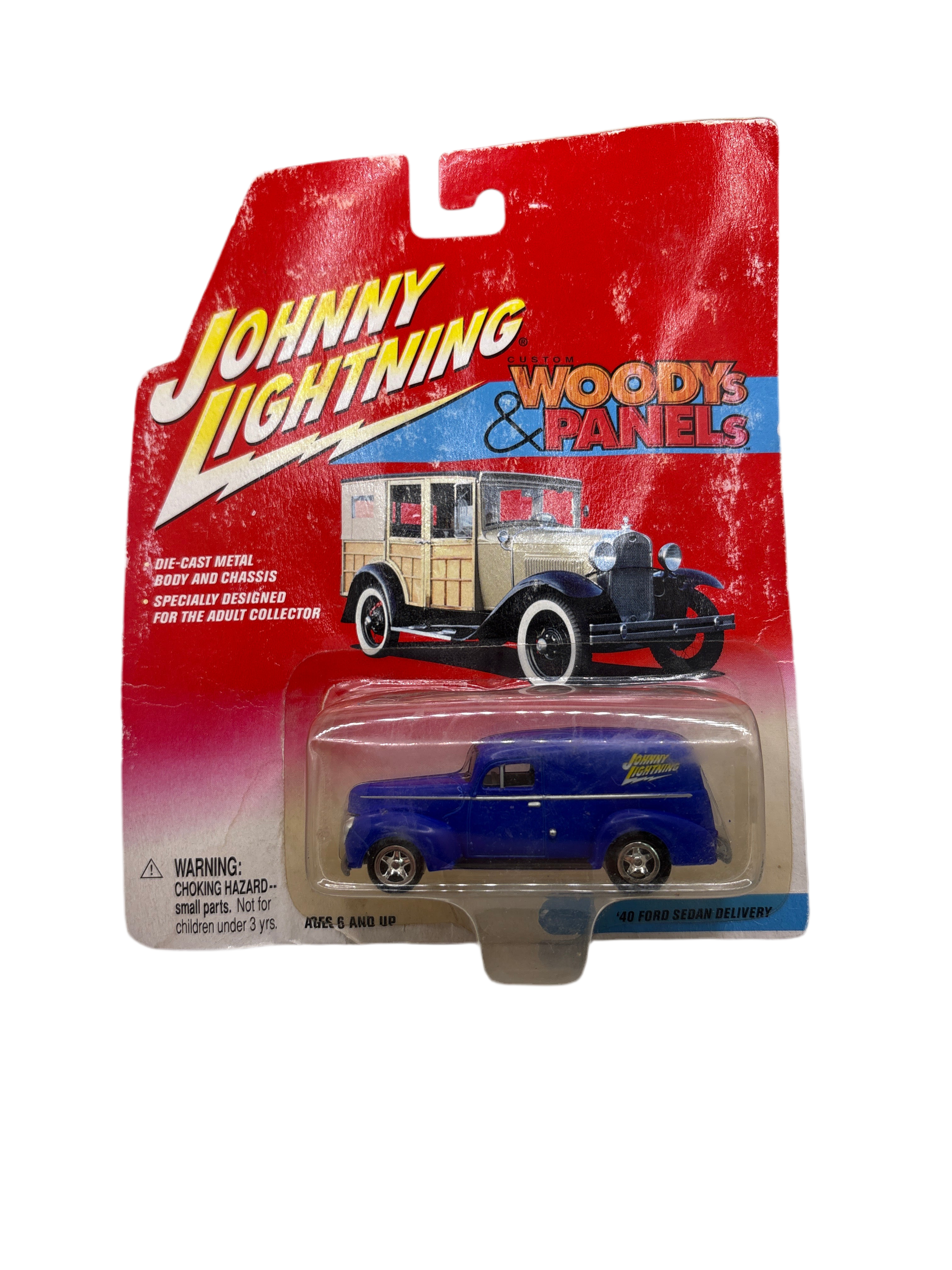 Johnny Lightning 40 Ford Sedan Delivery Diecast Blue