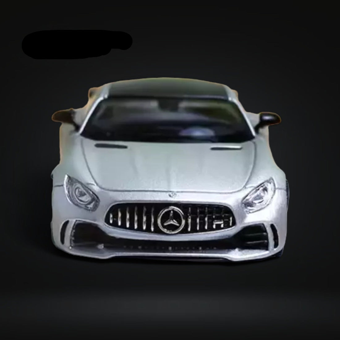 Mercedes Benz AMG GT-R in Matte Silver 1:64 by MJ 4