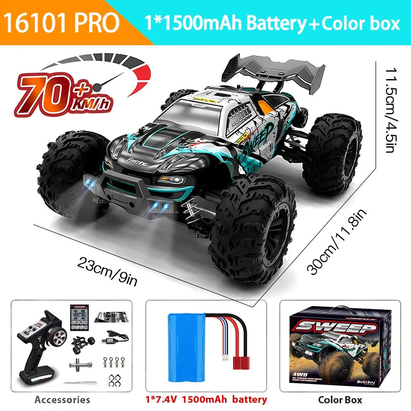 4WD Drift RC Car with LED-5