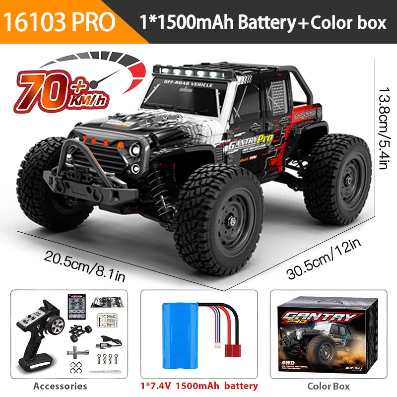 4WD Drift RC Car with LED-6