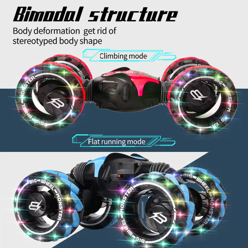 4WD Gesture-Controlled Stunt RC Car-4