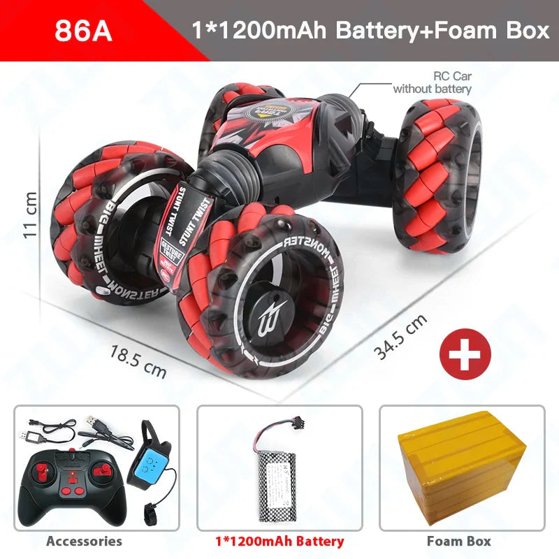 4WD Gesture-Controlled Stunt RC Car-6
