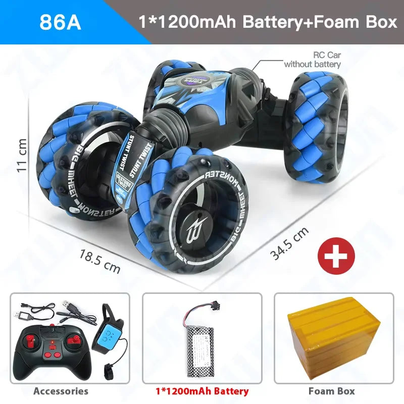 4WD Gesture-Controlled Stunt RC Car-9