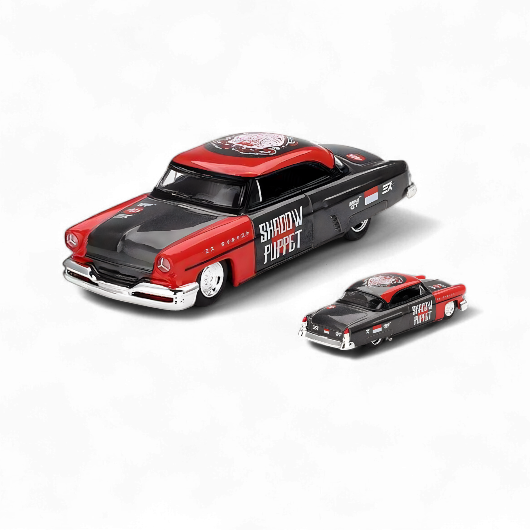 Lincoln Capri 1954 Hot Rod SHADOW PUPPET #874 1:64 MGT00874 by Mini-GT 