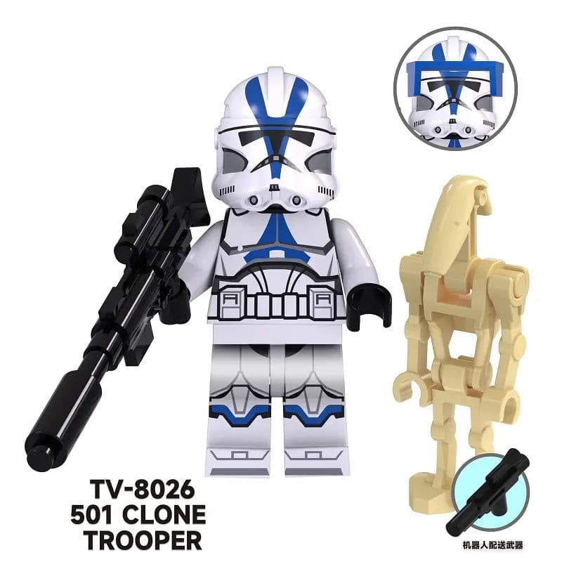 501 Clone Trooper for Lego
