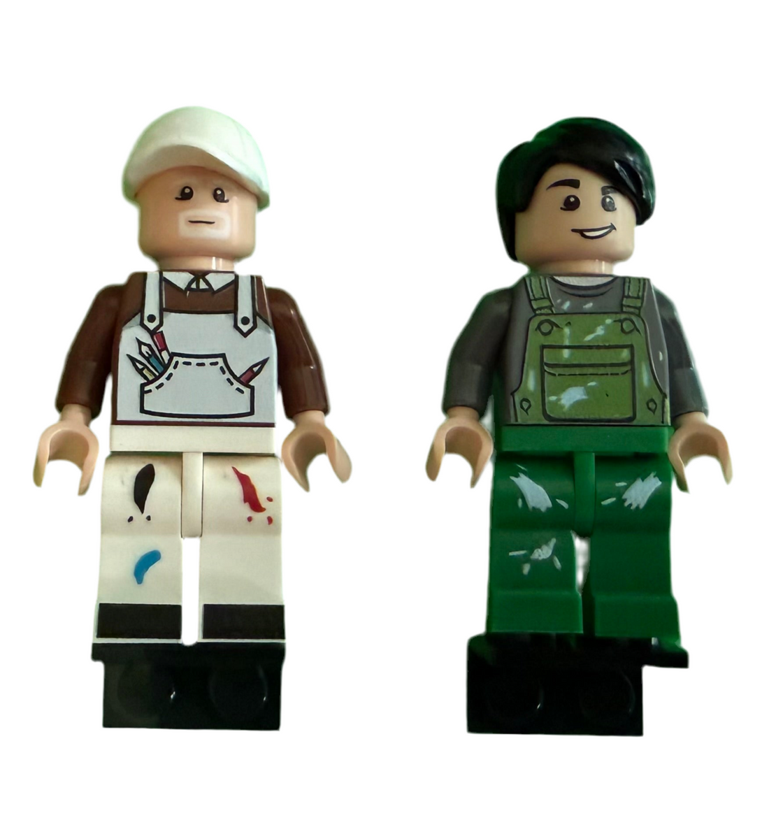 2 Construction Guys Minifigures for Lego 2