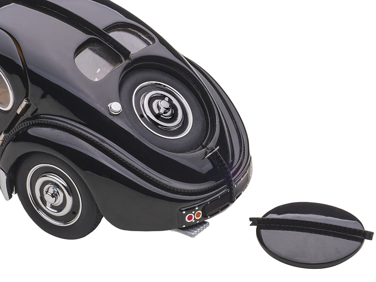 1938 Bugatti Type 57SC Atlantic with Disc Wheels Black 1/43 Diecast Model Car by Autoart-4