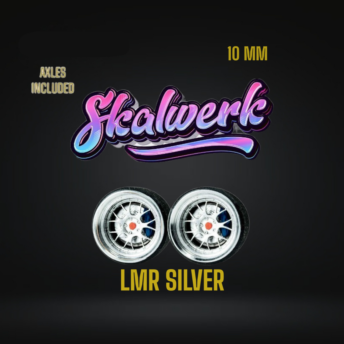 SKALWERK Wheels 1:64 10mm High Quality Wheels With Bearing System GROUP 2k