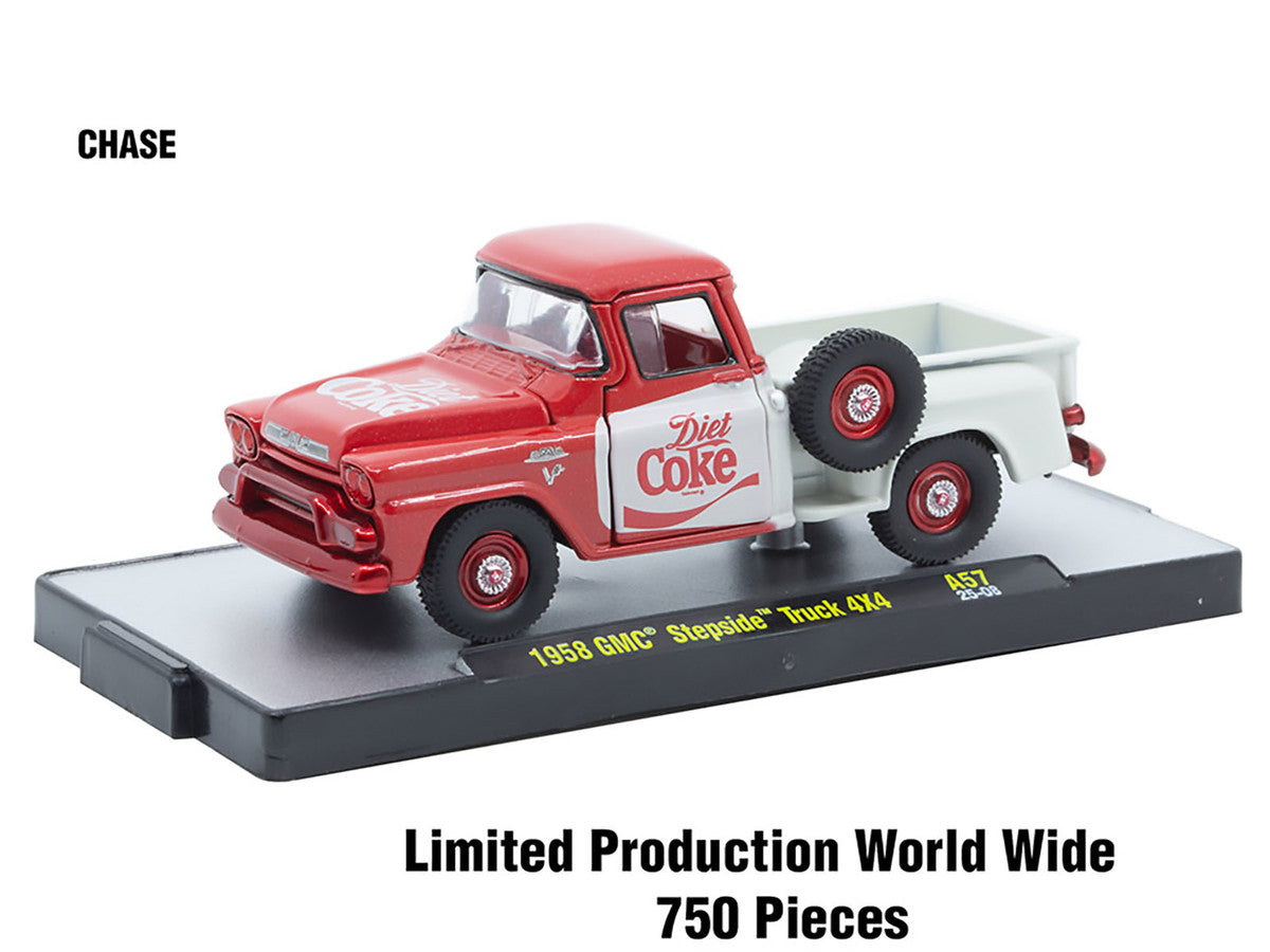 "Sodas" Set of 3 pieces Release 57 Limited Edition to 10000 pieces Worldwide 1/64 Diecast Model Cars by M2 Machines-2
