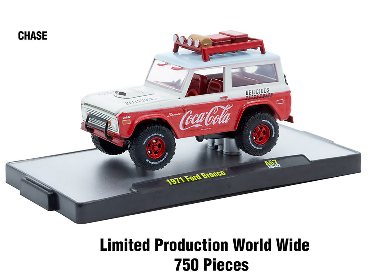 "Sodas" Set of 3 pieces Release 57 Limited Edition to 10000 pieces Worldwide 1/64 Diecast Model Cars by M2 Machines-3