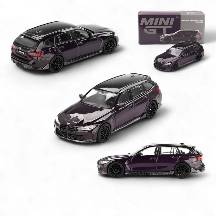 BMW M3 M Performance Touring Daytona Violet #896 1:64 by Mini-GT 
