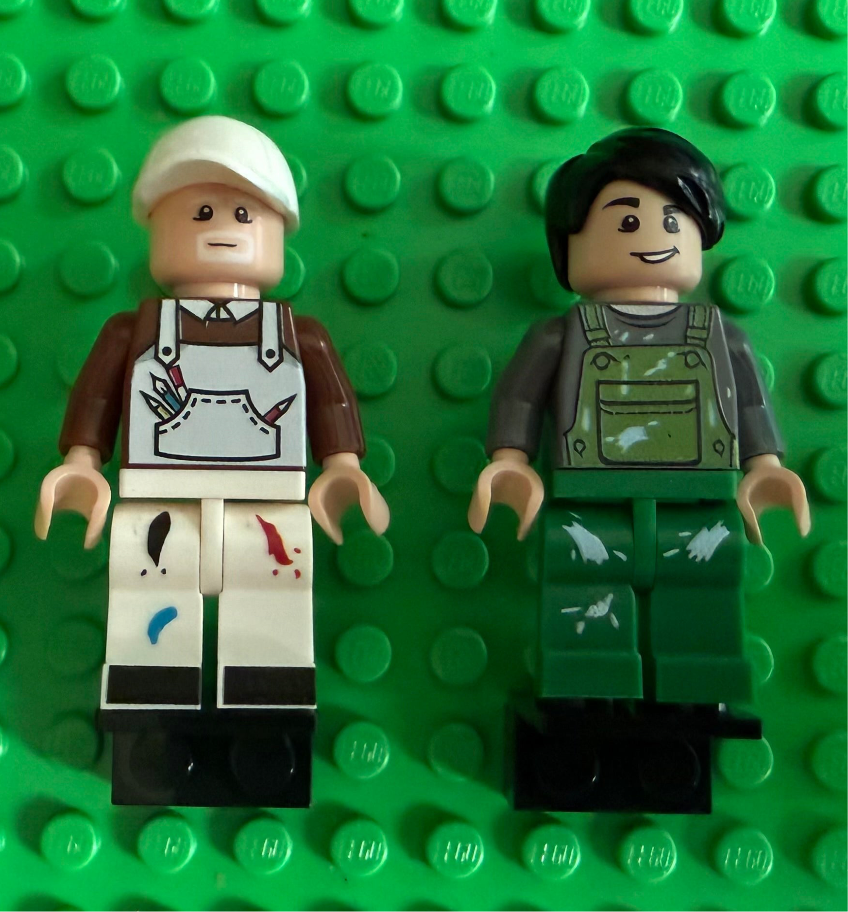 2 Construction Guys Minifigures for Lego 3