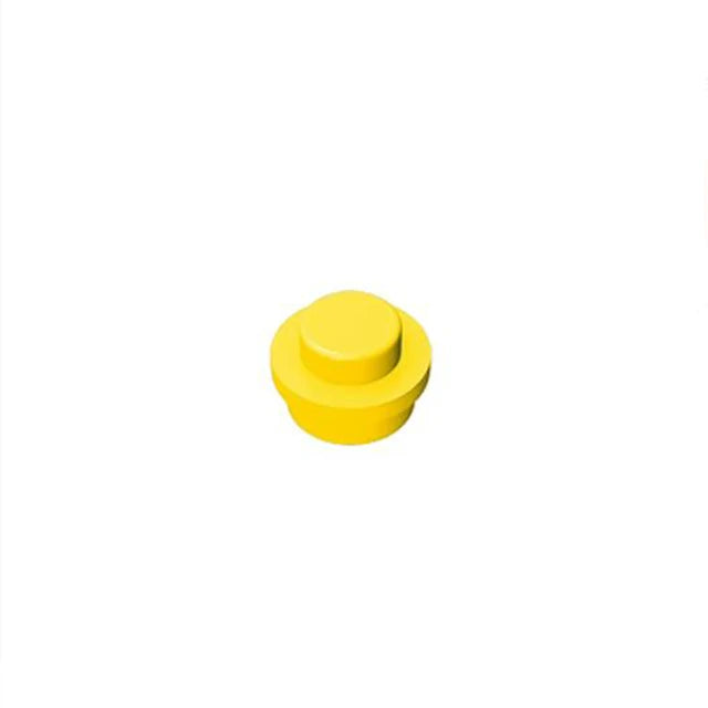 Yellow 4073 1x1 Round Plate Brick – Choose Quantity – LEGO® Compatible Bulk Lot 2