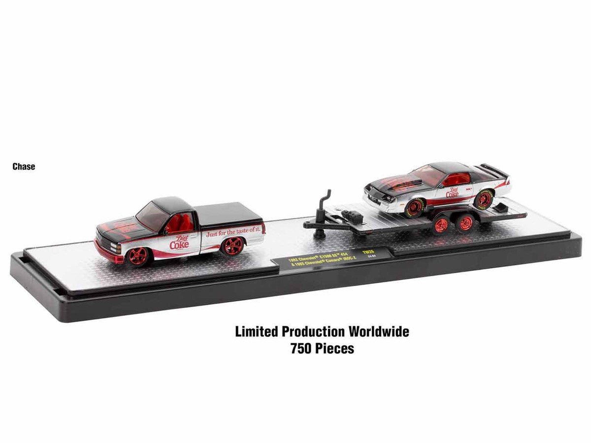 Auto Haulers "Soda" Set of 3 pieces Release 26 Limited Edition to 9600 pieces Worldwide 1/64 Diecast Models by M2 Machines 4