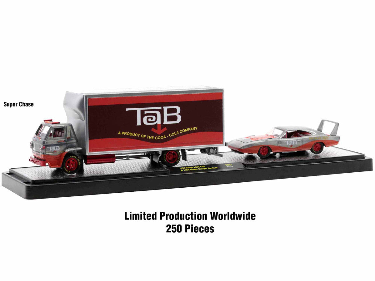 Auto Haulers "Sodas" Set of 3 pieces Release 21 Limited Edition to 8400 pieces Worldwide 1/64 Diecast Models by M2 Machines 3