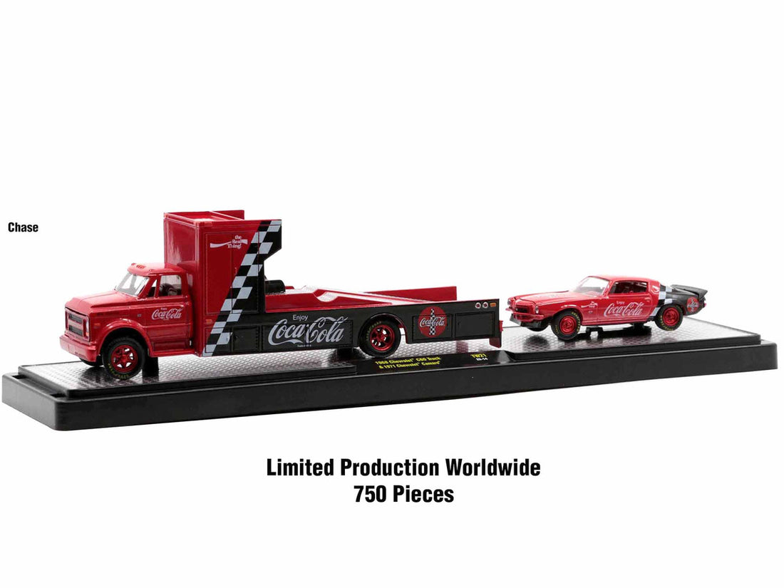 Auto Haulers "Sodas" Set of 3 pieces Release 21 Limited Edition to 8400 pieces Worldwide 1/64 Diecast Models by M2 Machines 4