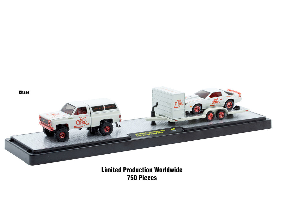 Auto Haulers "Soda" Set of 3 pieces Release 39 Limited Edition to 8000 pieces Worldwide 1/64 Diecast Models by M2 Machines-2