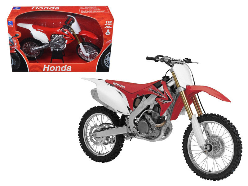 2012 Honda CR 250R Red 1/12 Diecast Motorcycle Model by New Ray-0