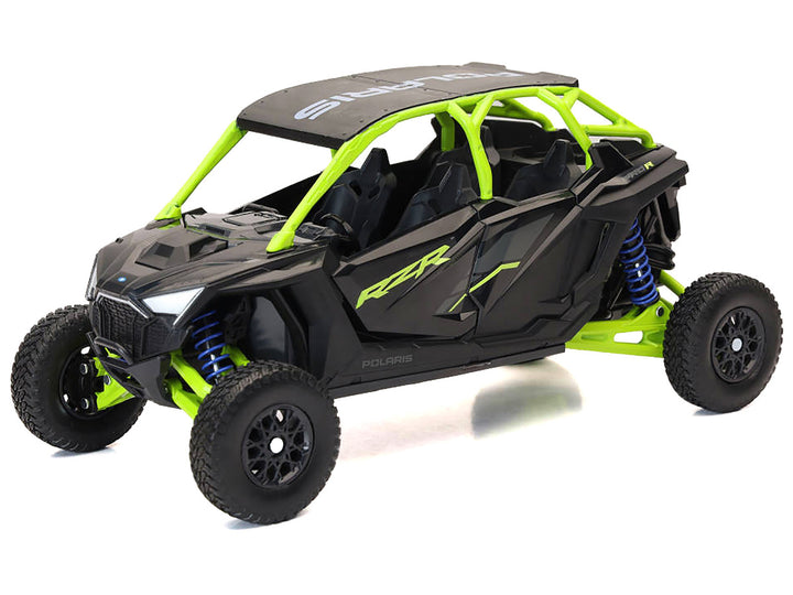 Polaris RZR Pro R UTV Black and Lime Green 1/18 Diecast Model by New Ray-0